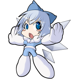 Iceman Cirno Transparent Spray Team Fortress Sprays