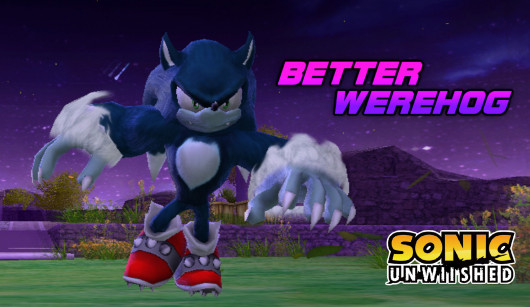 Better Werehog Sonic Unleashed Wii Mods