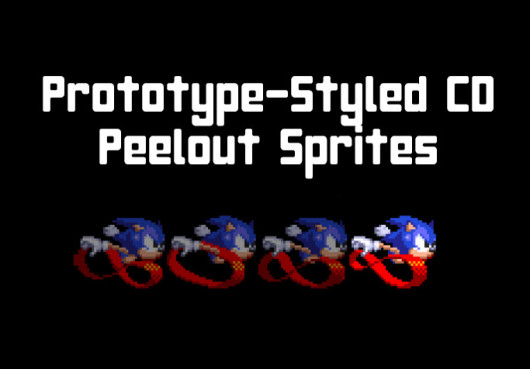 Prototype Styled CD Peelout Sprites Sonic 3 A I R Mods