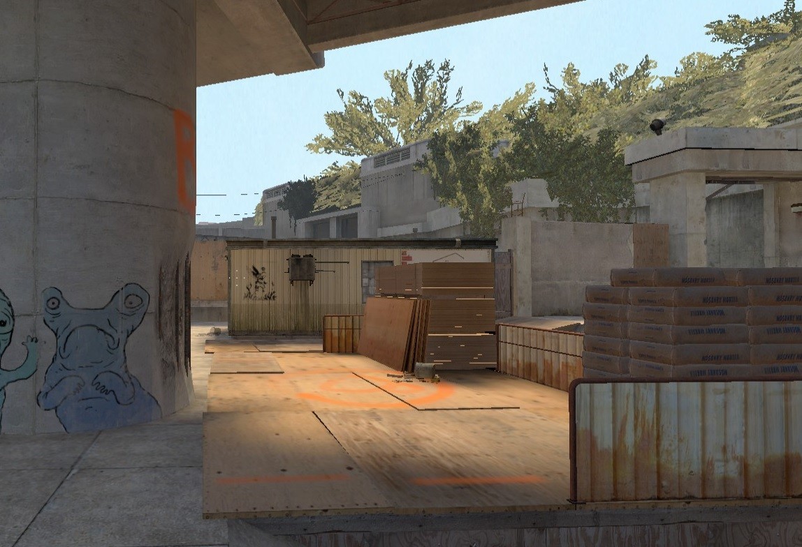 CS GO Overpass For CS Source Counter Strike Source Mods