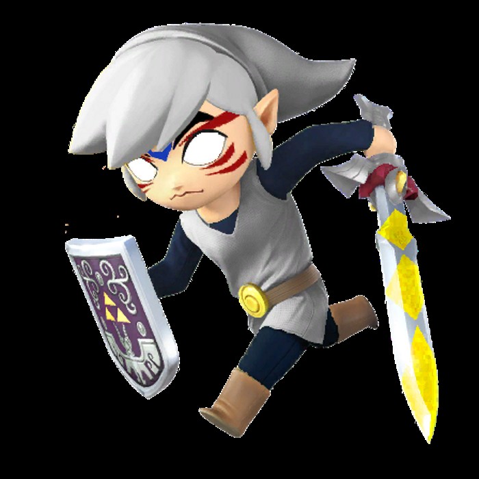 Fierce Deity Toon Link Super Smash Bros Wii U Mods