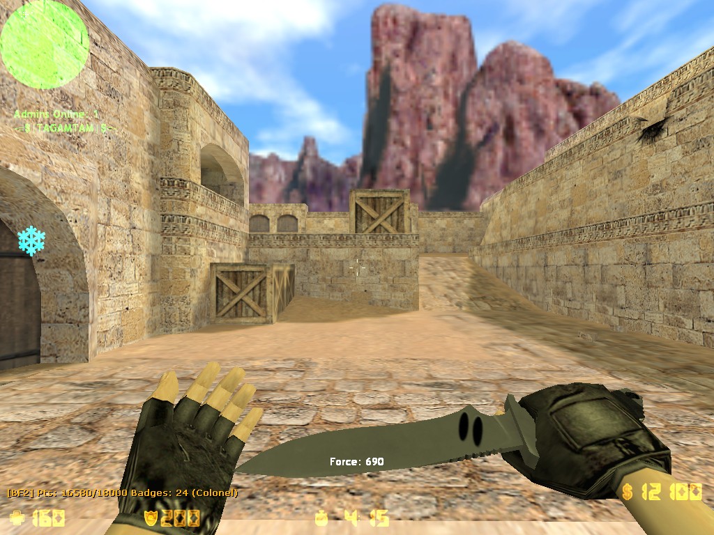 Default Knife Retexture Counter Strike 1 6 Mods