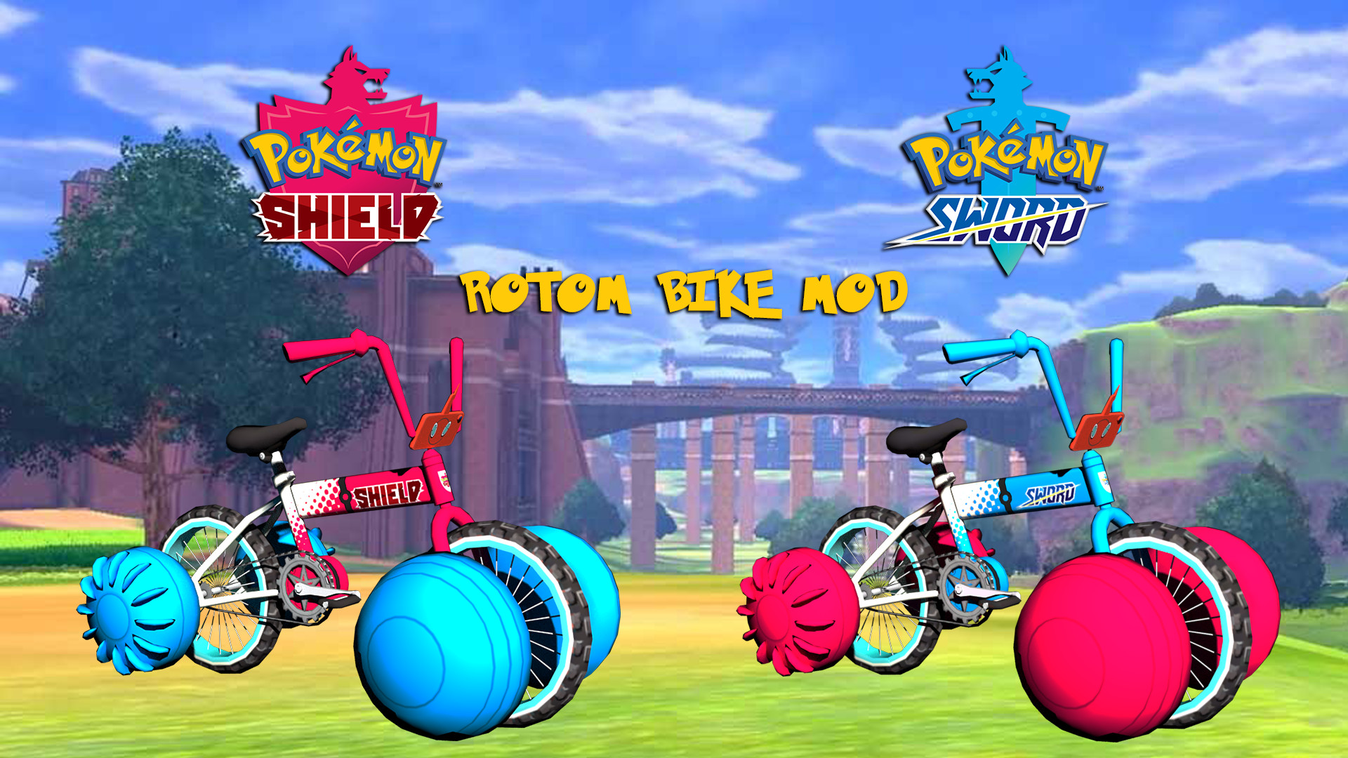 Rotom Bike Mod Sword Shield Pokemon Sword Shield Mods