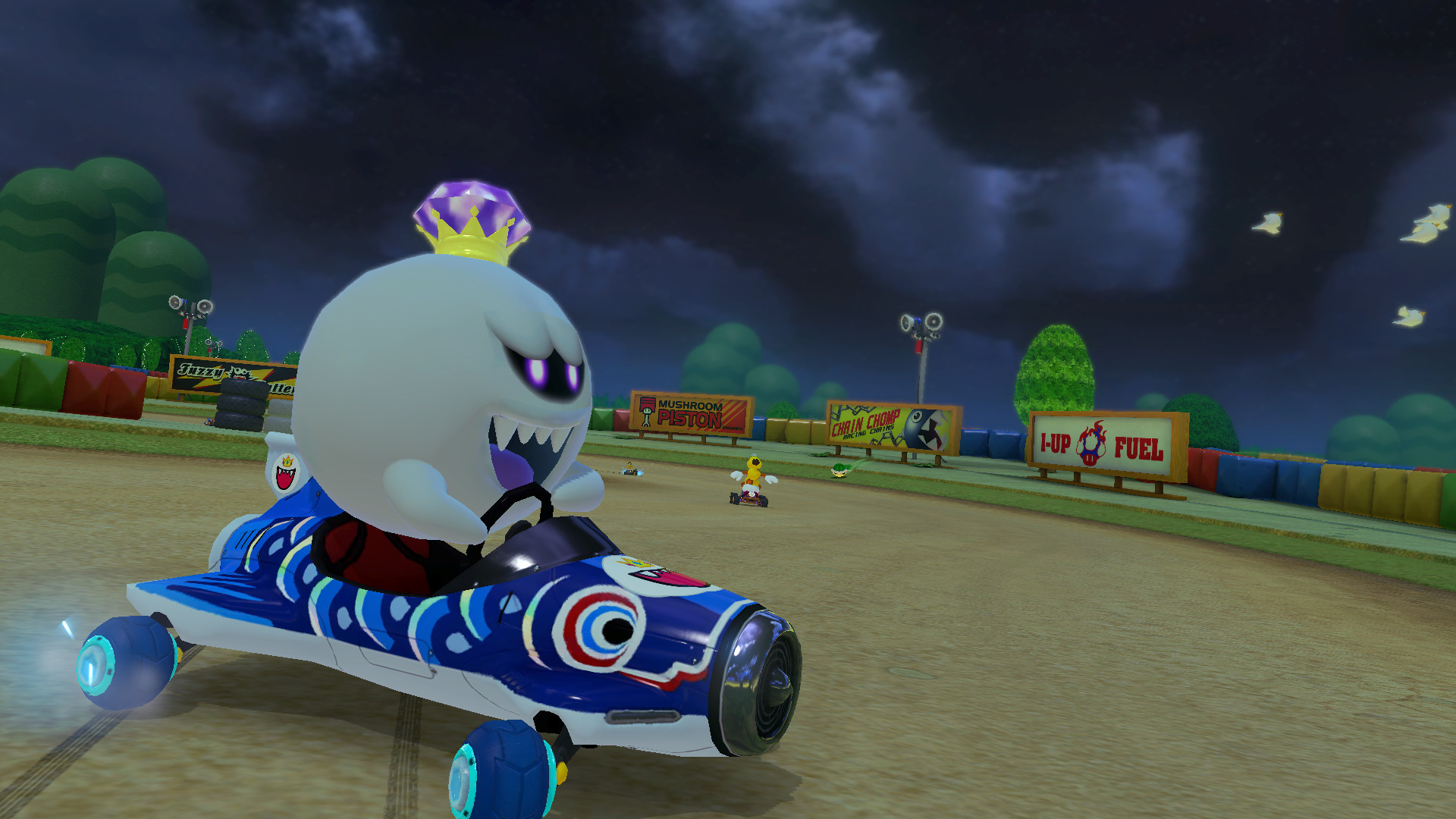 King Boo Luigi S Mansion Dx Mario Kart Deluxe Mods