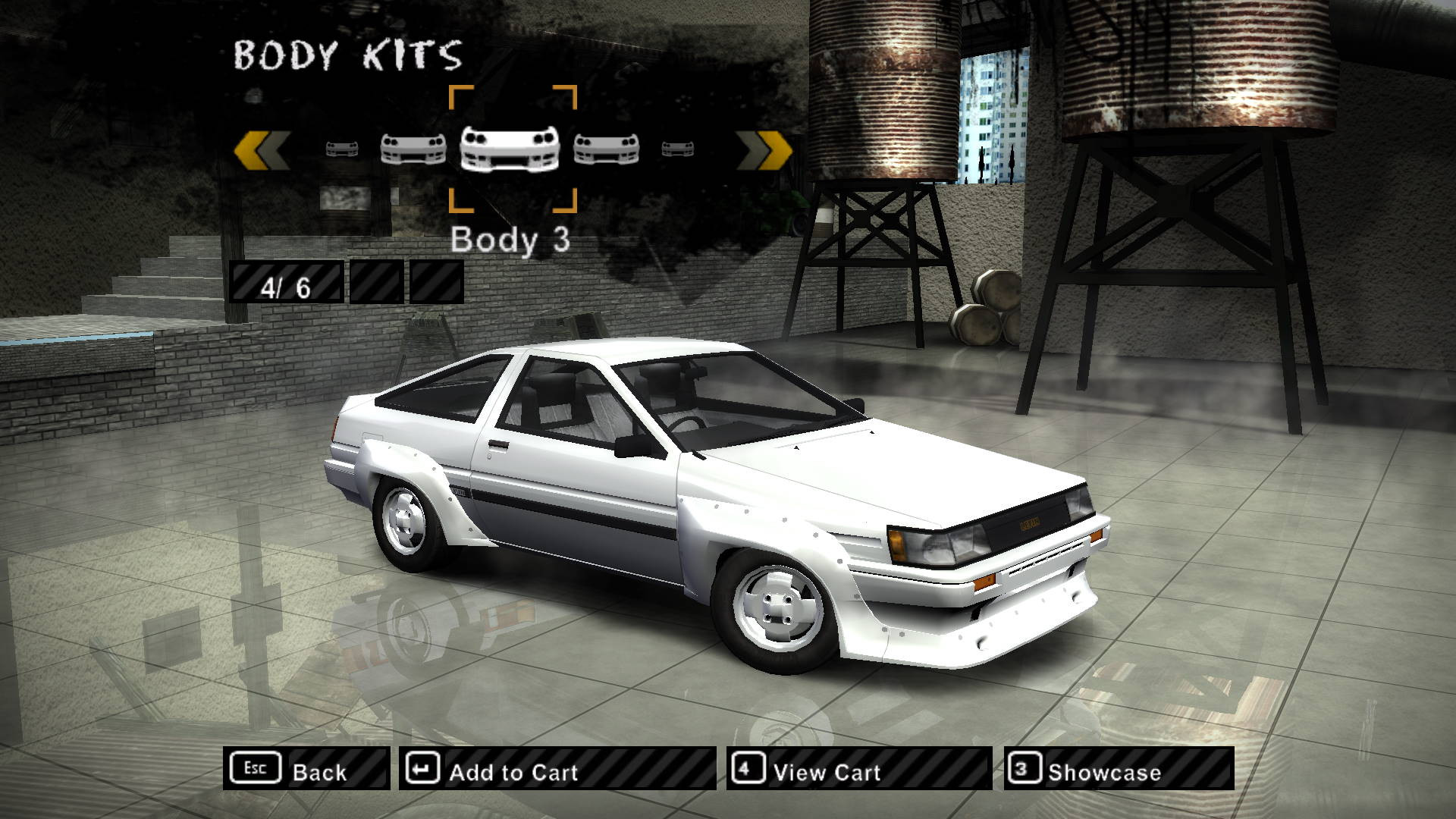 1984 Toyota Corolla Levin SR AE85 Need For Speed Most Wanted 2005