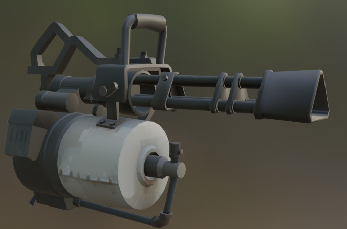 Tri Barrel Minigun Team Fortress 2 Mods