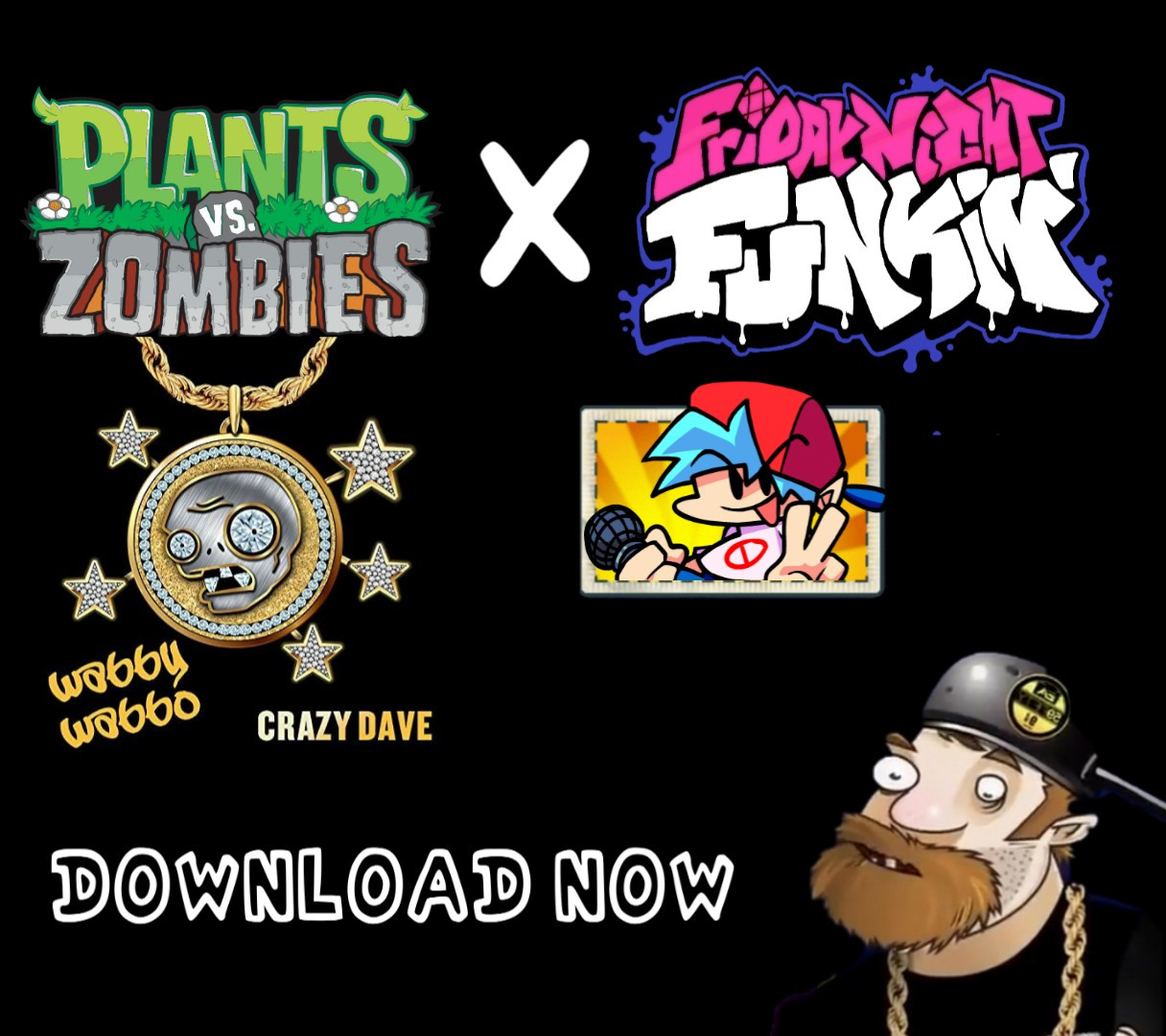 Pvz Mod Fnf Wabby Wabbo Plants Vs Zombies Mod Fnf Friday Night Funkin