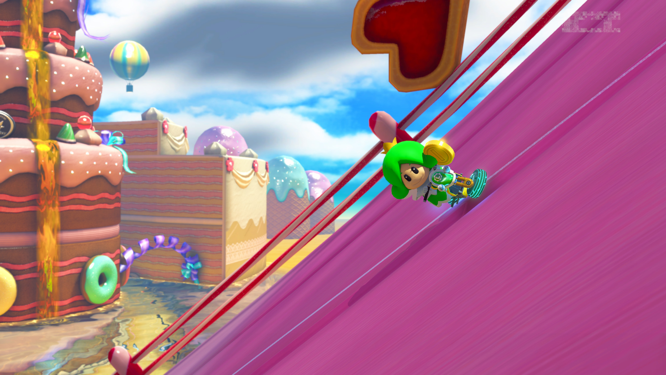 Remake Green Sprixie Princess Mario Kart Mods