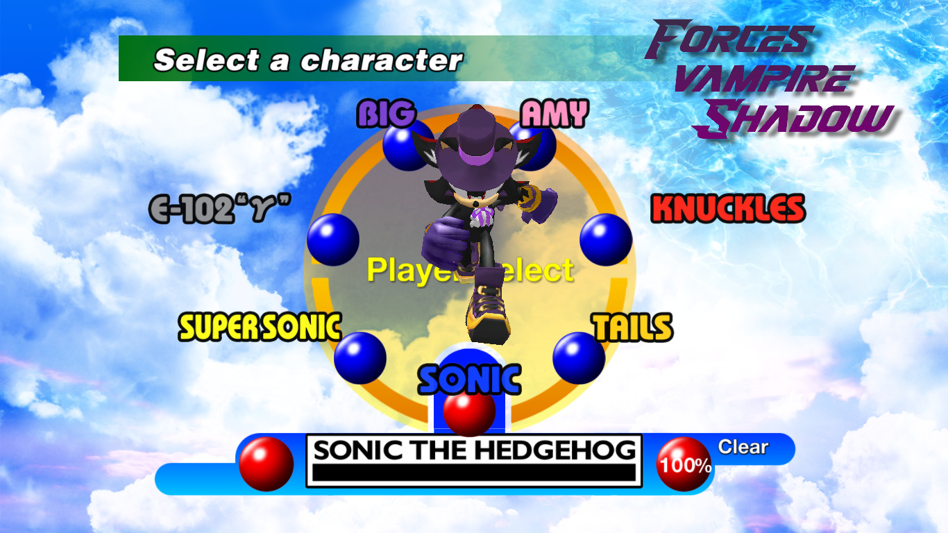 Forces Vampire Shadow Sonic Adventure Dx Mods