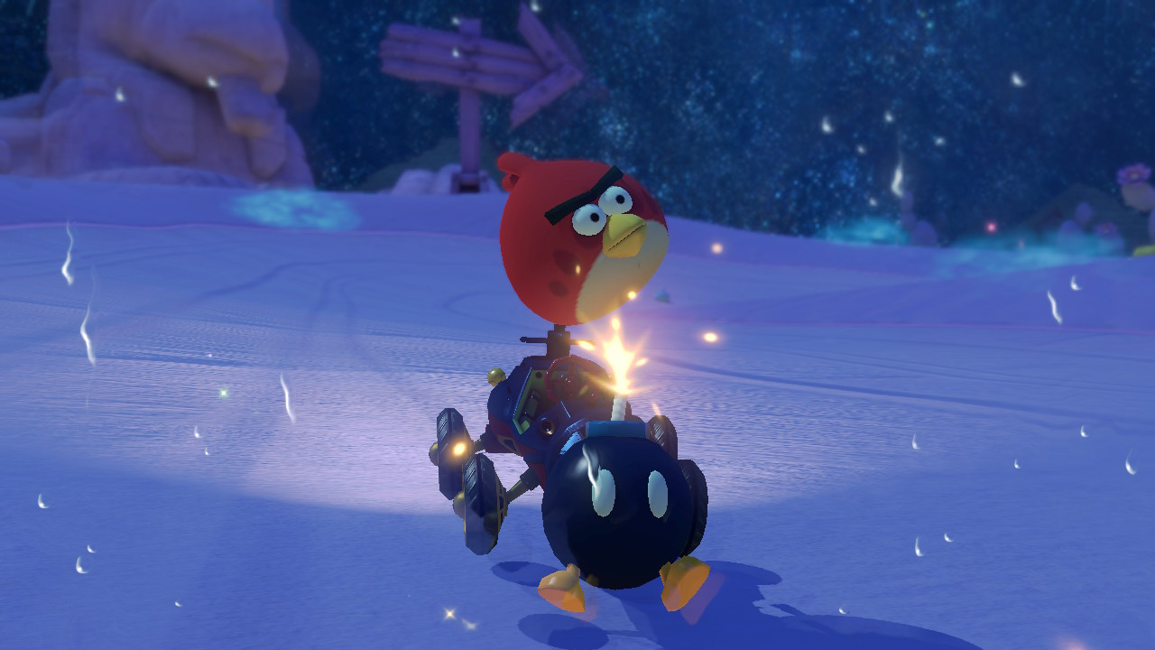 Red Angry Birds Mario Kart 8 Deluxe Mods