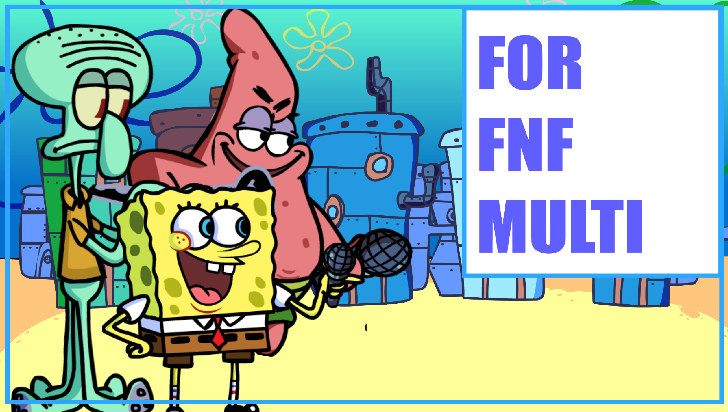 Bikini Bottom Funkin For FNF MULTI 0 1 0 Friday Night Funkin Mods