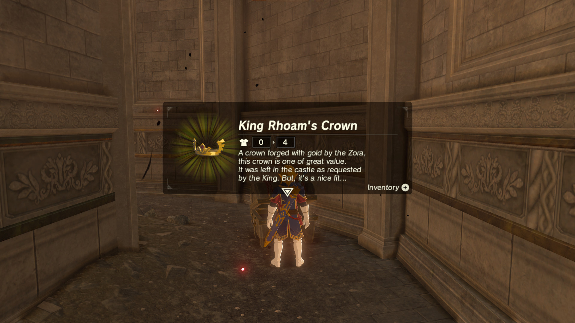 King Rhoam S Crown The Legend Of Zelda Breath Of The Wild Switch