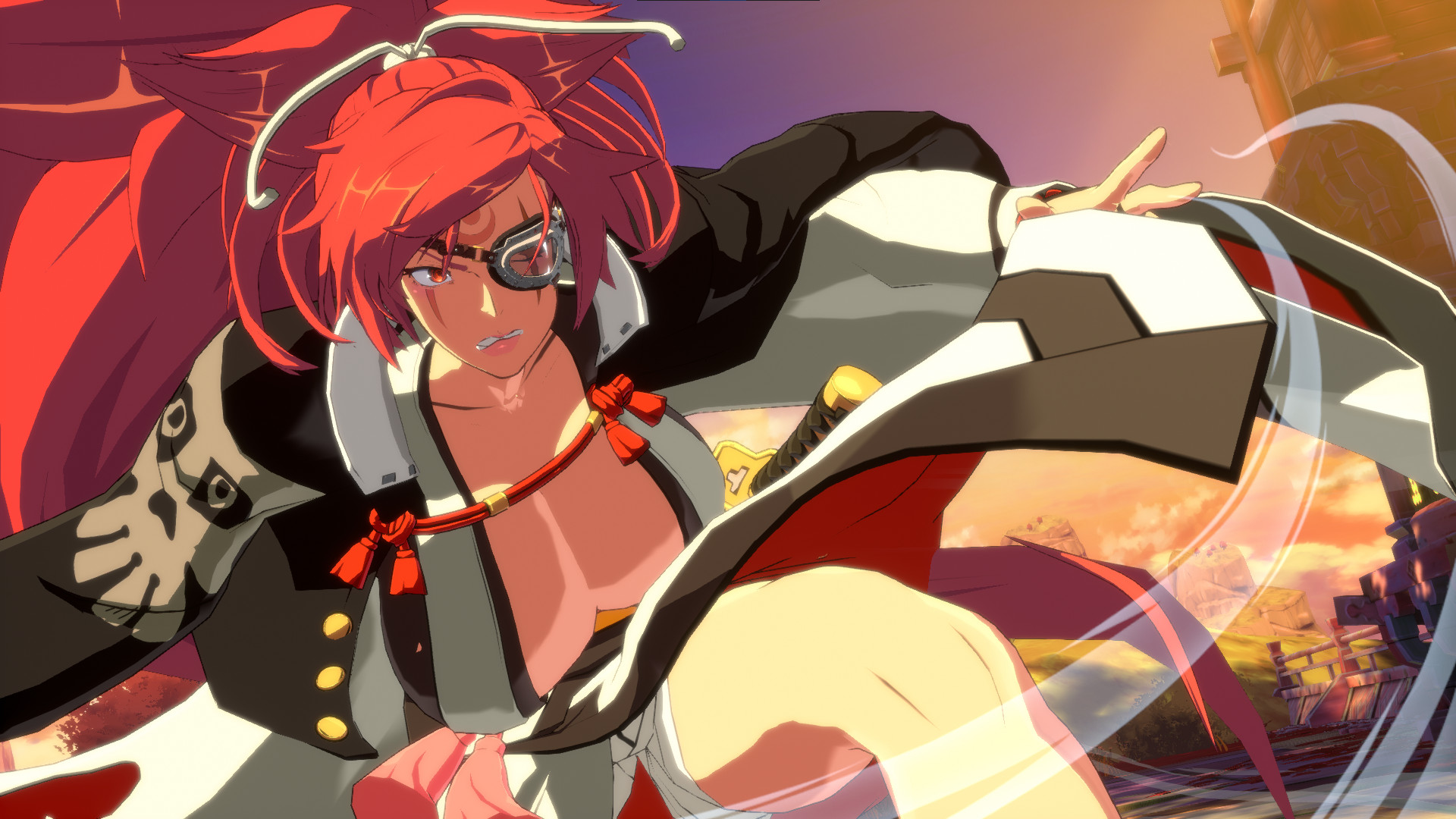 Modified Breasts For Baiken GUILTY GEAR STRIVE Mods