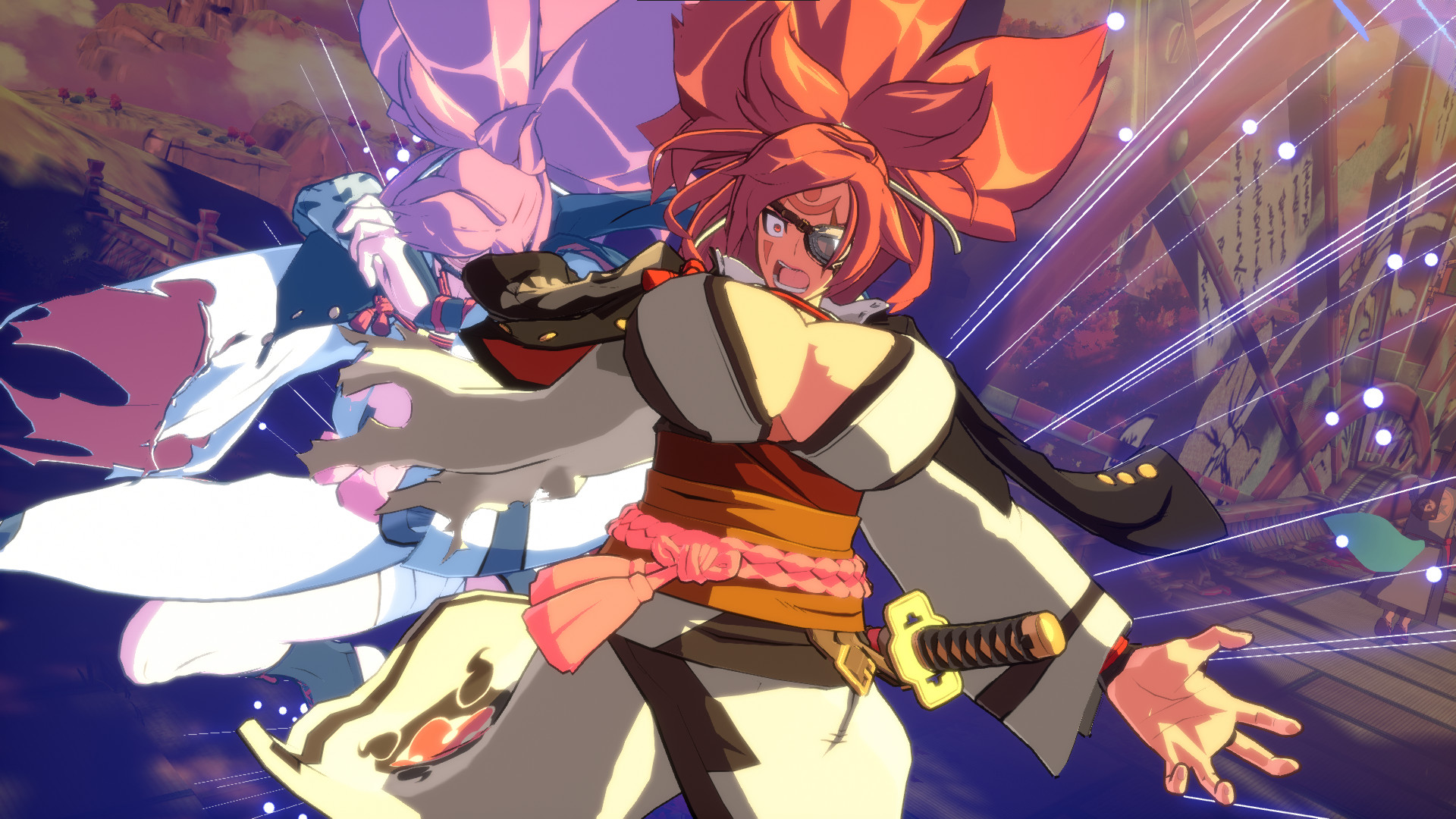 Modified Breasts For Baiken GUILTY GEAR STRIVE Mods