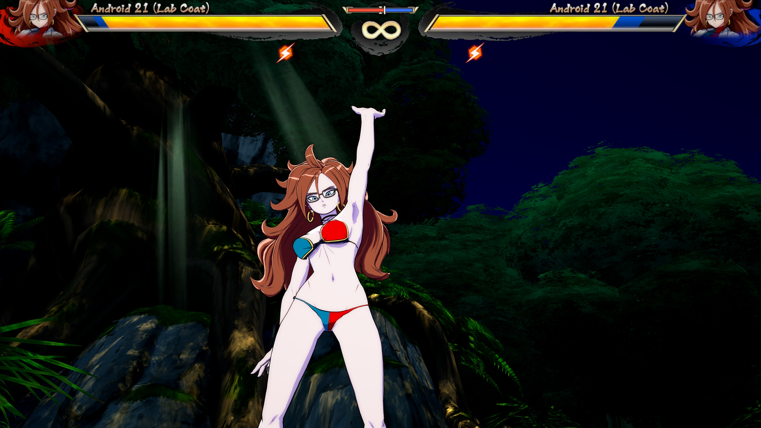 Bikini Android Lab Coat Dragon Ball Fighterz Mods