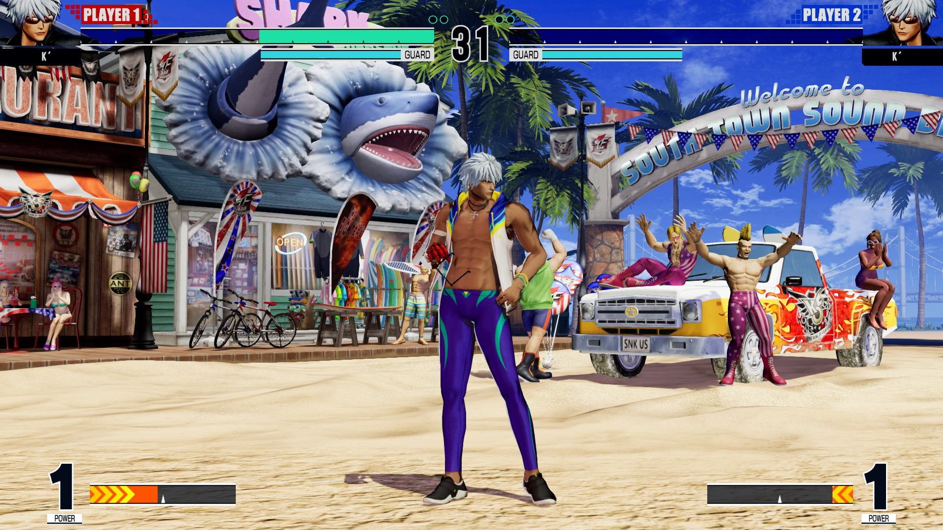 K Swimsuit Color The King Of Fighters Xv Mods