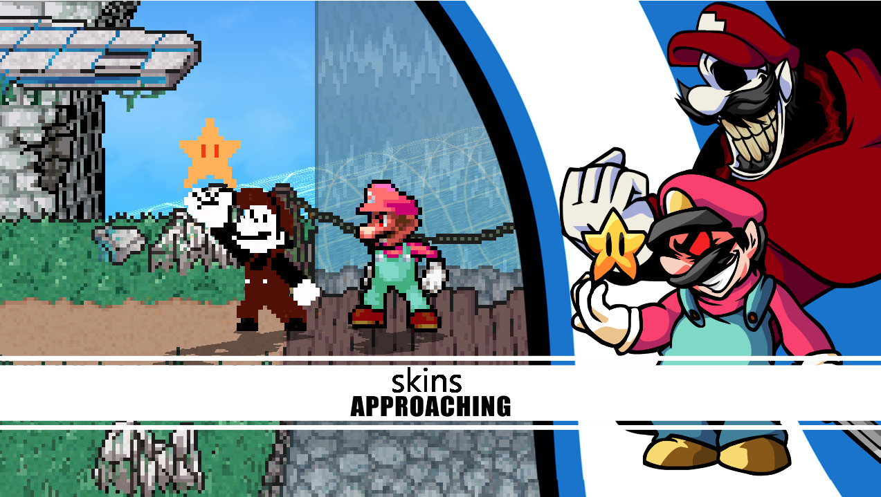 SKINS MX And Devil Mario Super Smash Bros Crusade Mods