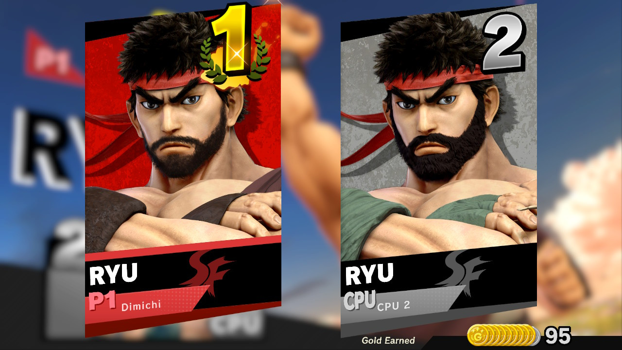 Sf Ryu Ui Super Smash Bros Ultimate Mods