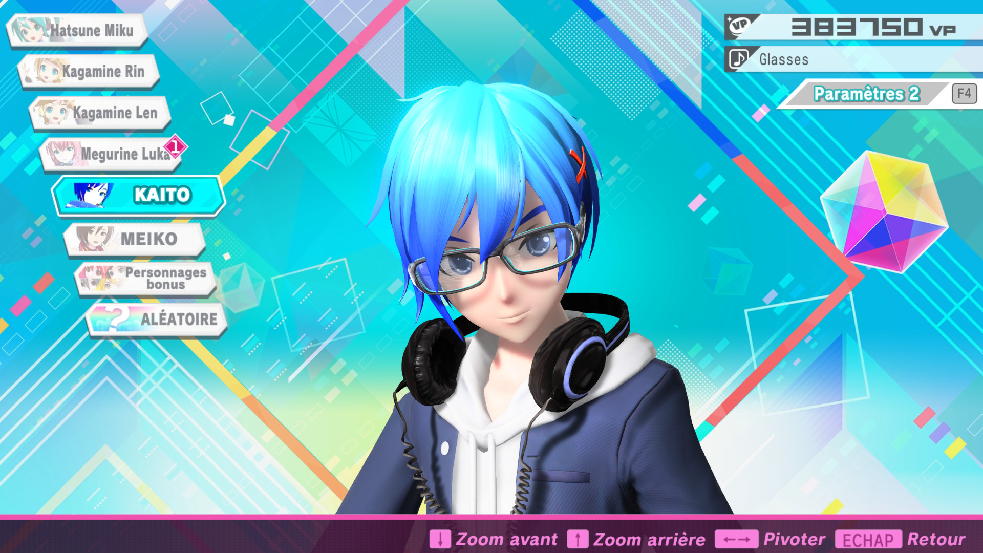 Popipo F Dlc Accessories F2nd Glasses Hatsune Miku Project DIVA