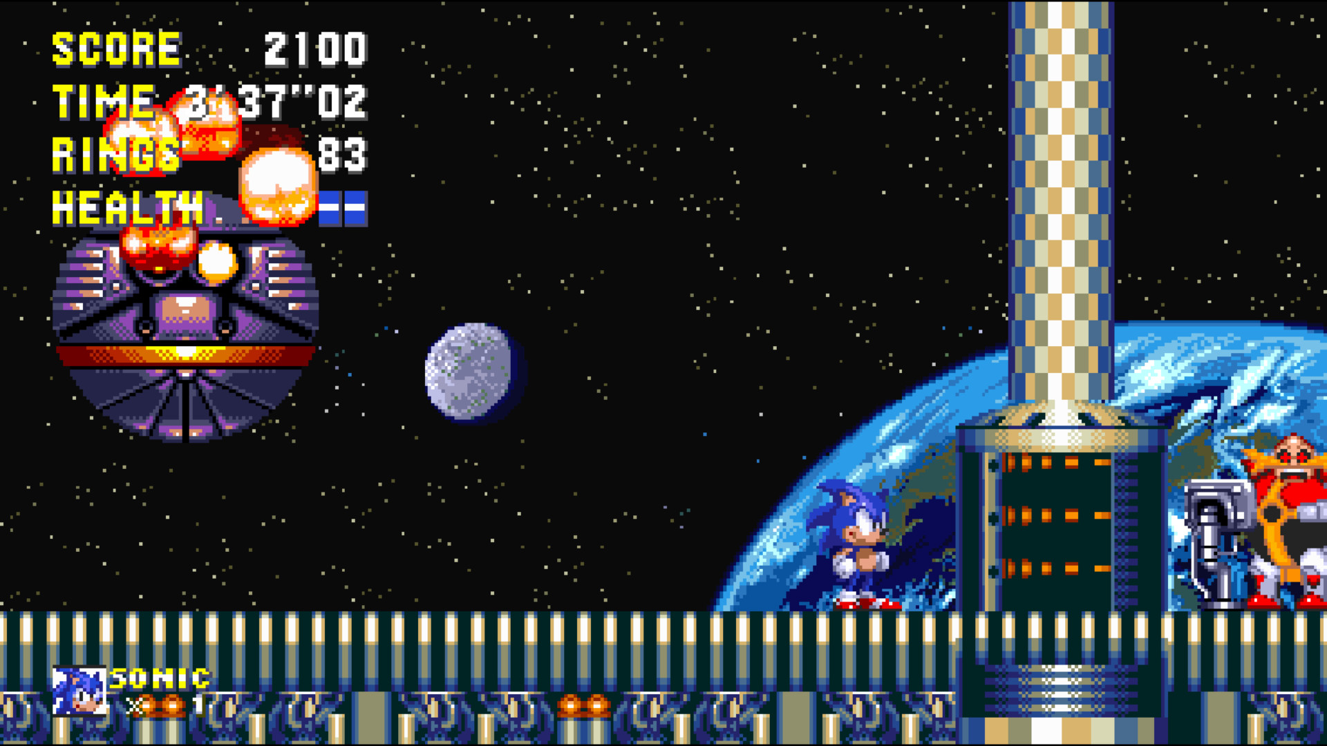 Satam Robotnik Sonic A I R Mods