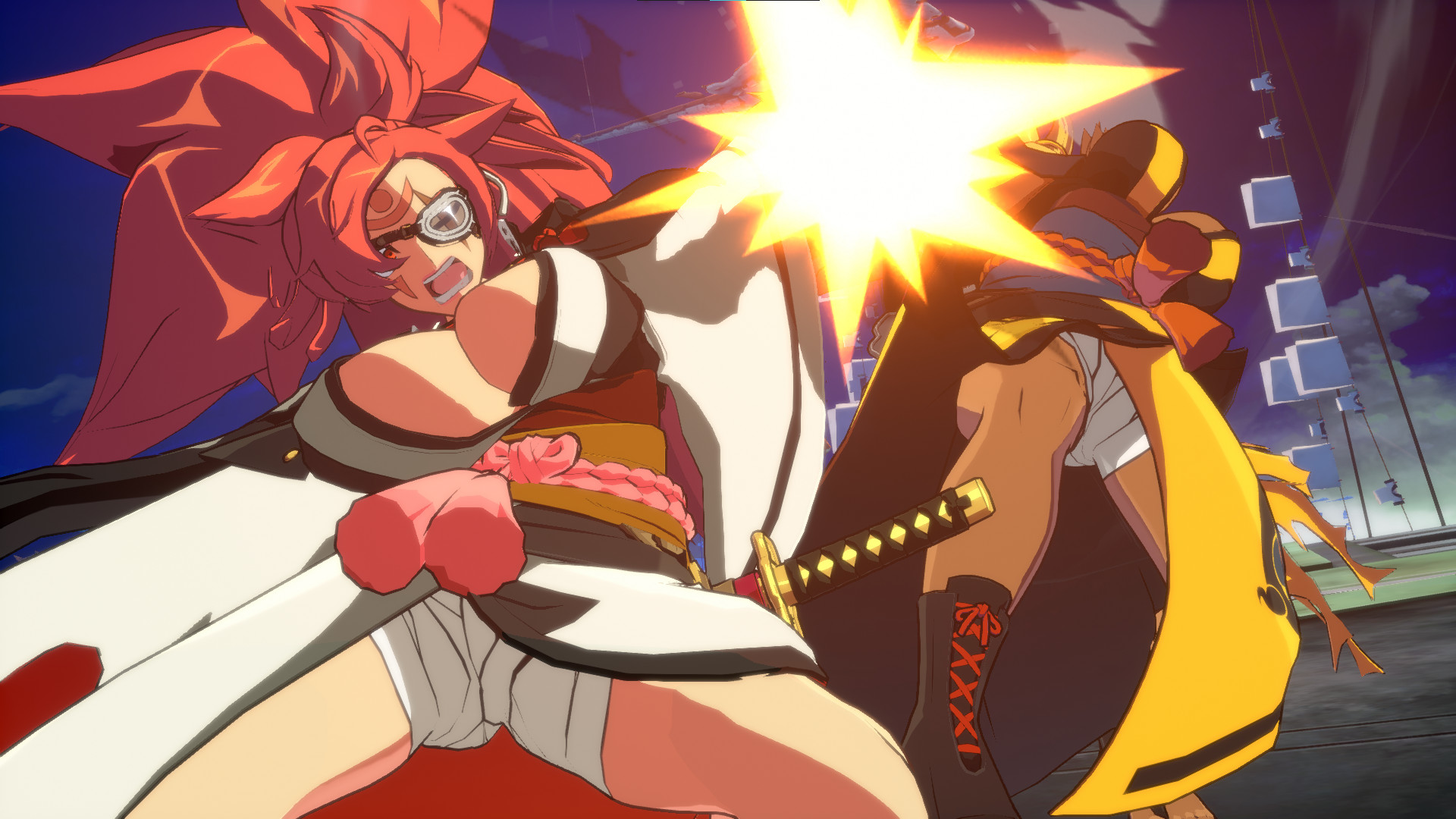 Modified Breasts For Baiken V Guilty Gear Strive Mods