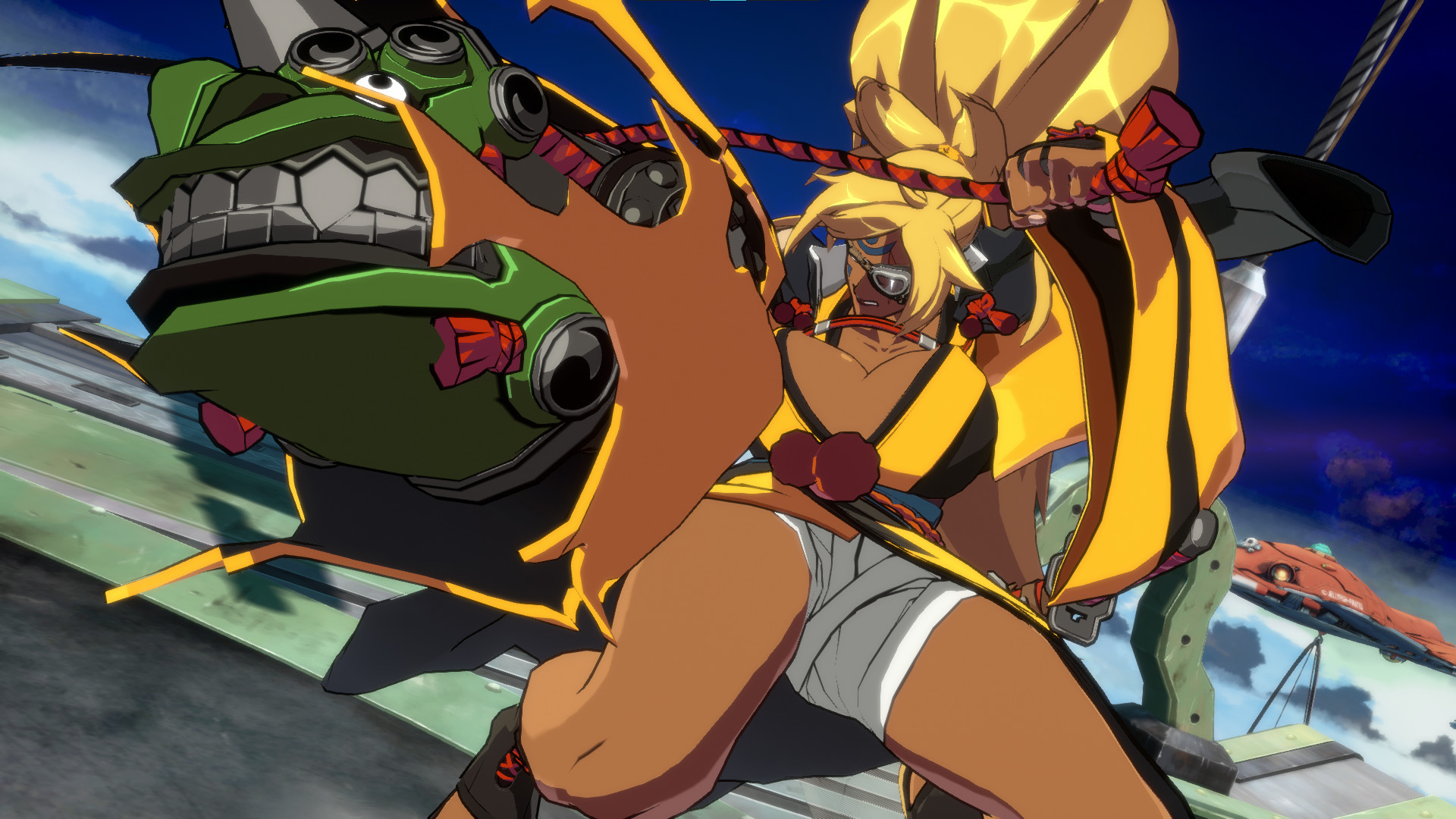 Modified Breasts For Baiken V Guilty Gear Strive Mods