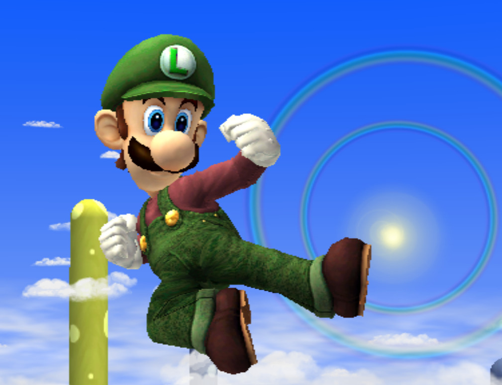 Mario Bros Luigi Super Smash Bros Brawl Mods