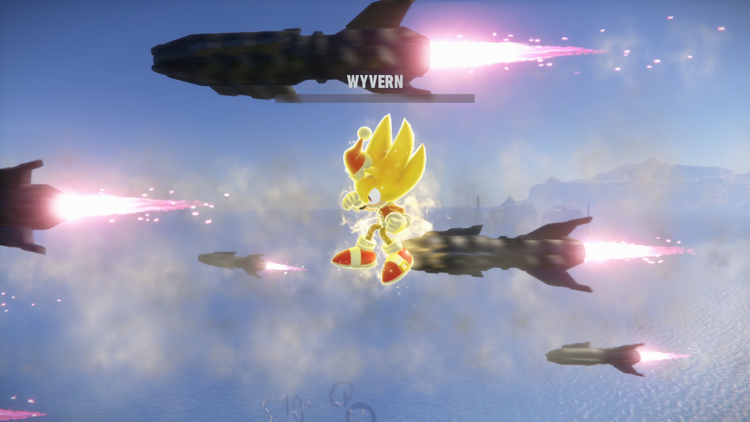 Holiday Cheer Suit For Super Sonic Sonic Frontiers Mods