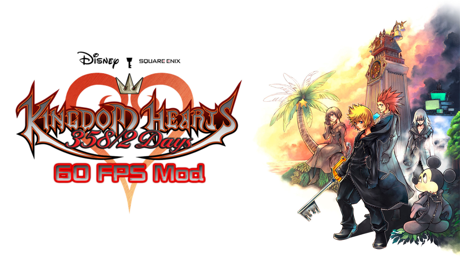 60 FPS Mod Kingdom Hearts 358 2 Days PC Mods