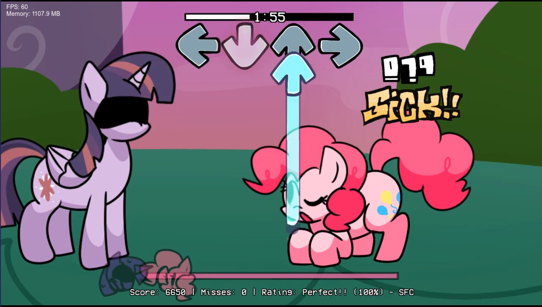 VS SONIC EXE FNF But It S Pinkie Pie VS Twilight Friday Night Funkin