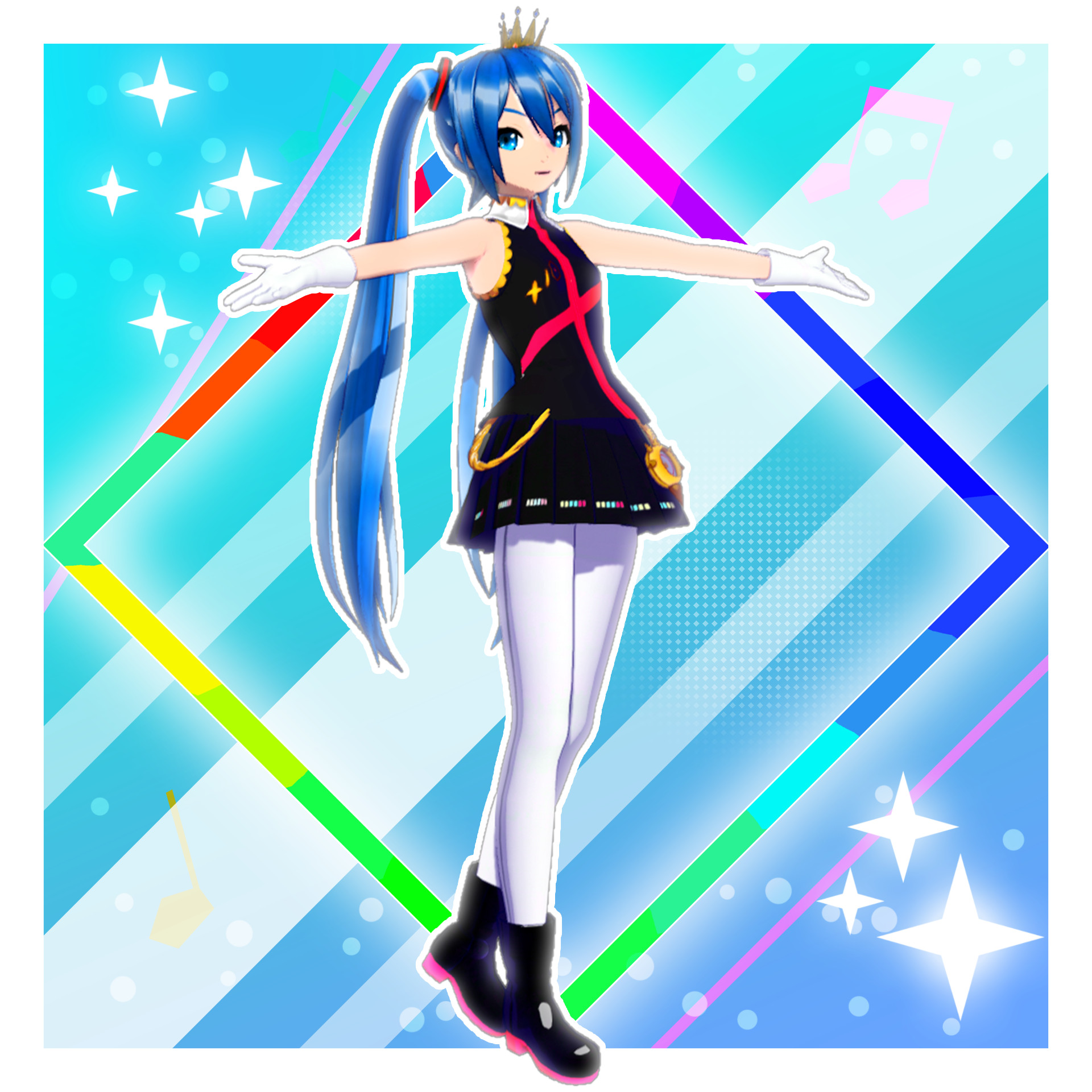 Kimagure Mercy Miku Module Hatsune Miku Project Diva Mega Mix Mods