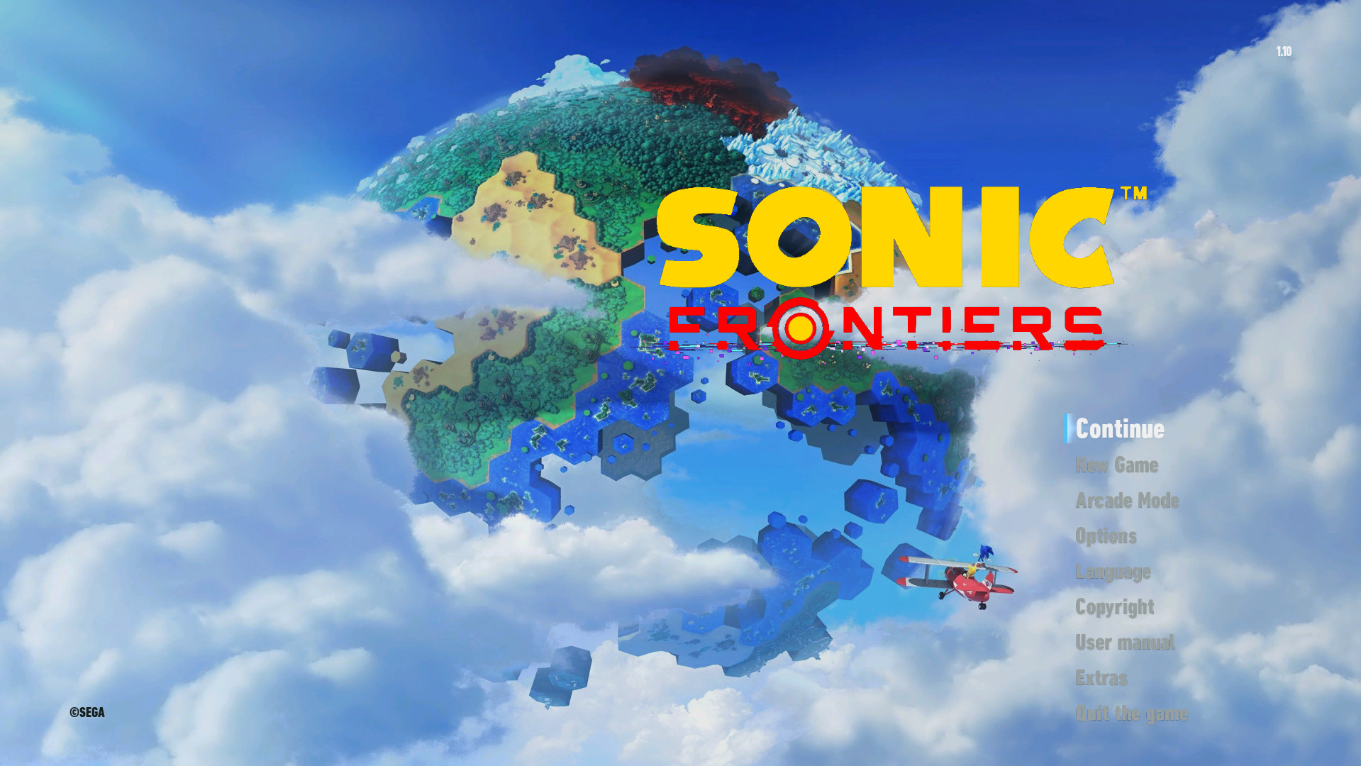 Alt Title Screens Sonic Frontiers Mods