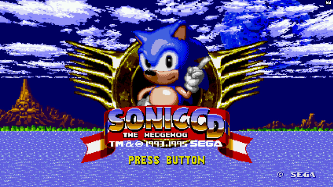 Title Screen For Scd Sonic Origins Mods