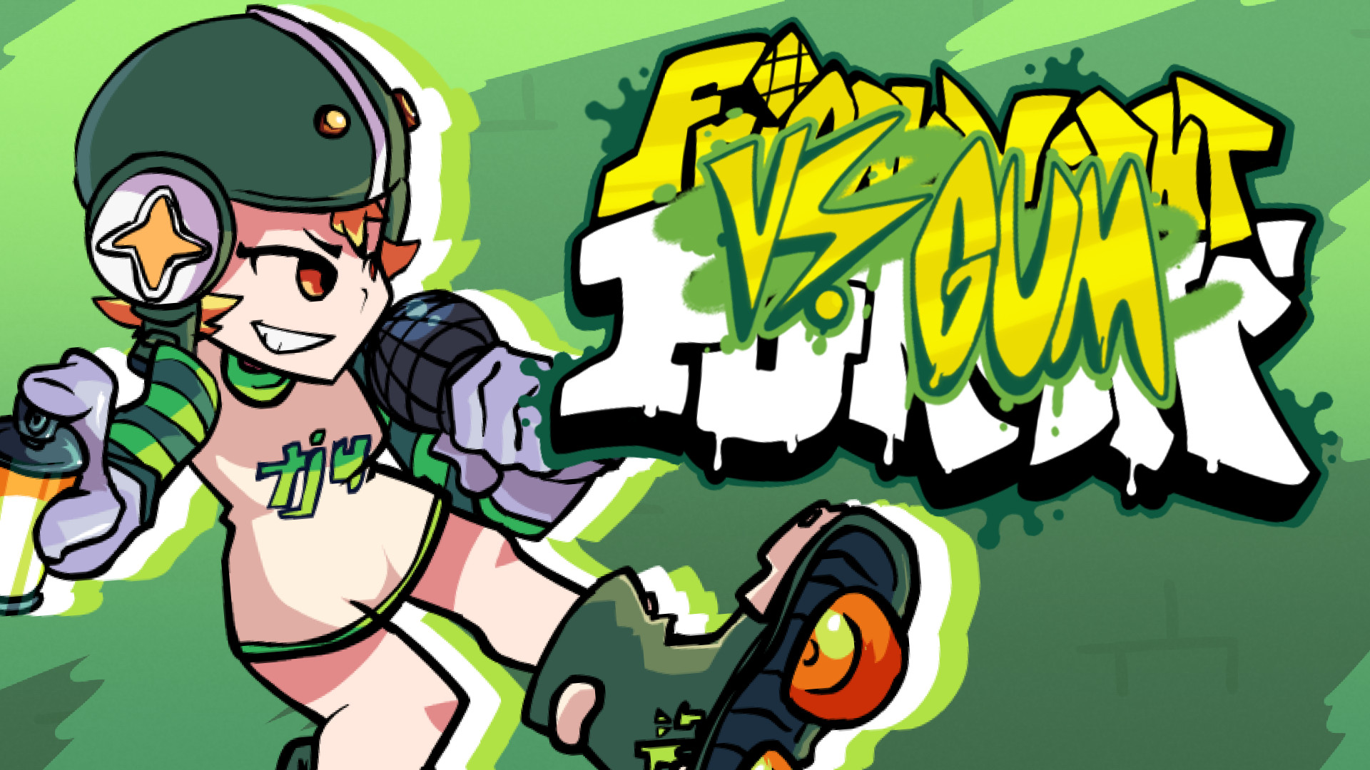 VS Gum Jet Set Radio Friday Night Funkin Mods