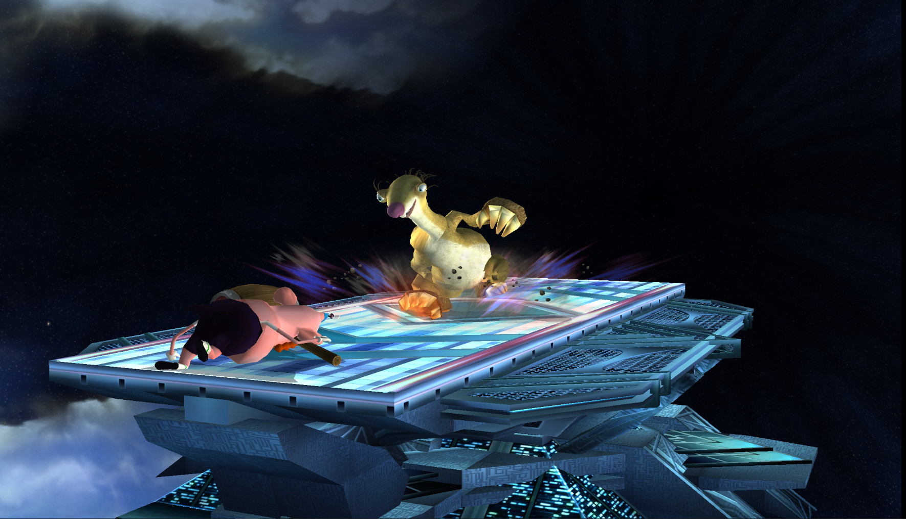 Sid The Sloth Ice Age Super Smash Bros Brawl Mods