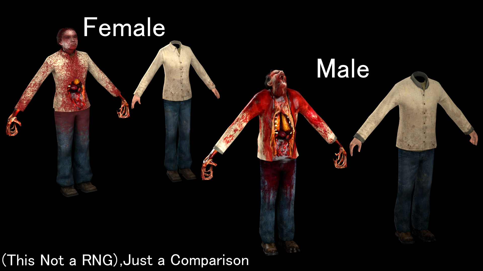 Female Zombie Half Life Mods