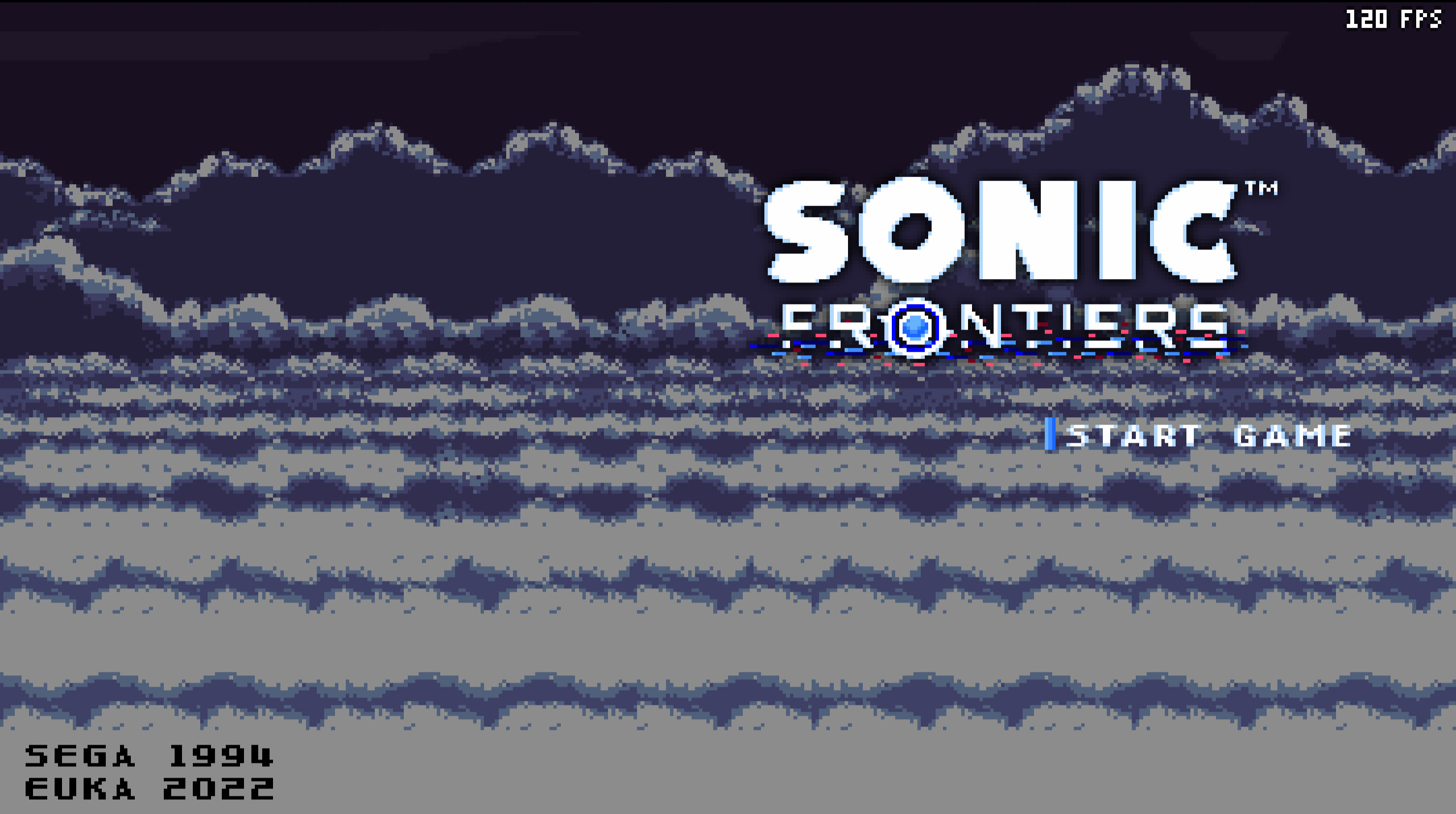 Sonic Frontiers Title Screen V Sonic A I R Mods