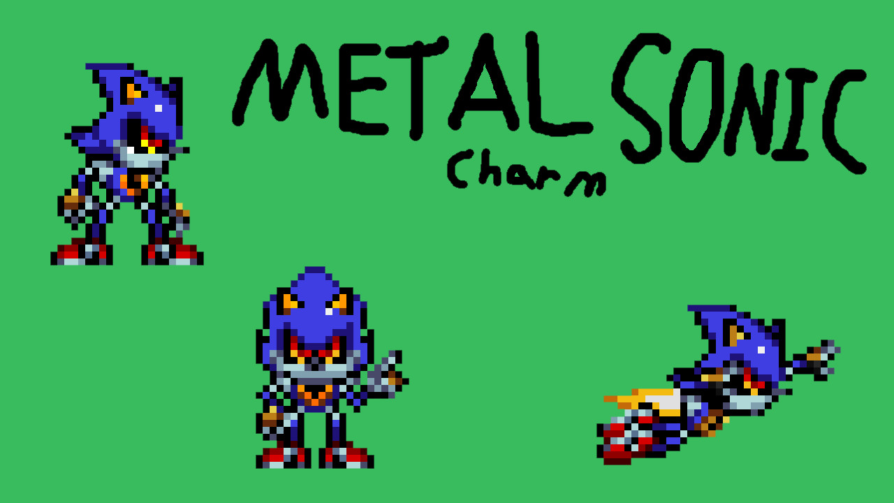 Metal Sonic Charm Boll Deluxe Mods