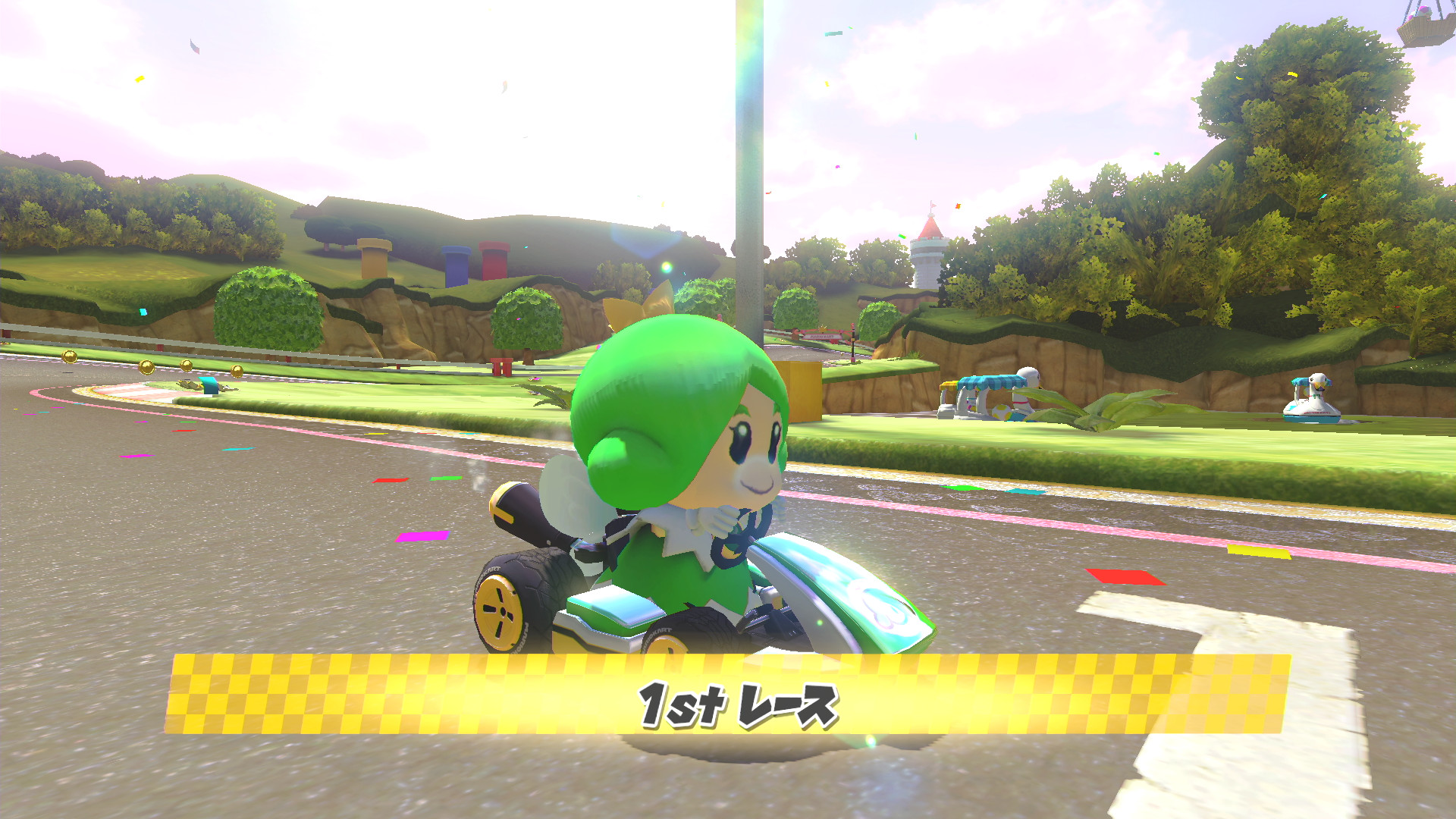 Green Sprixie Princess Hallow S Reimproved Mario Kart 8 Deluxe Mods