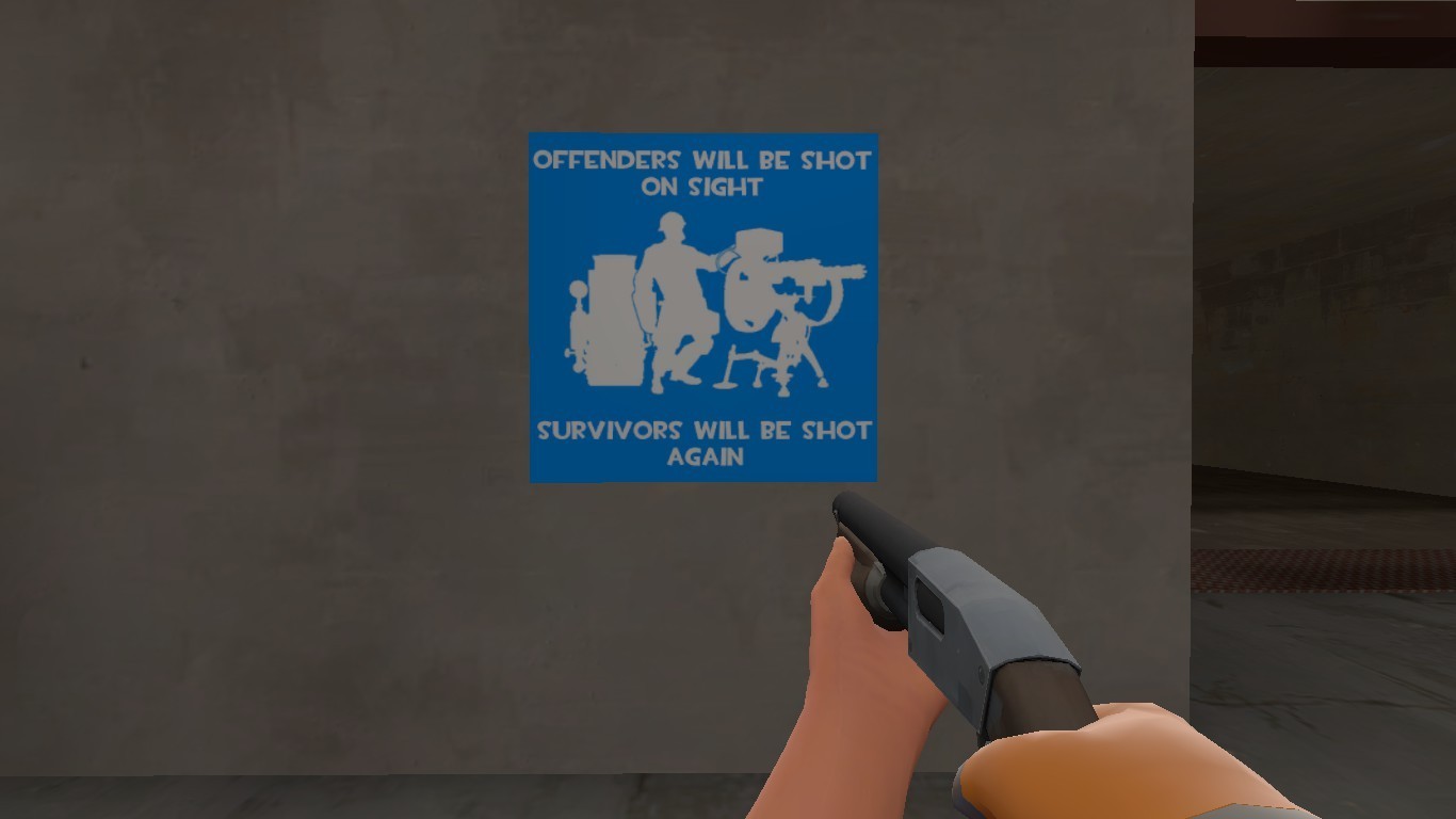 Engie S Warning Pack Team Fortress 2 Sprays