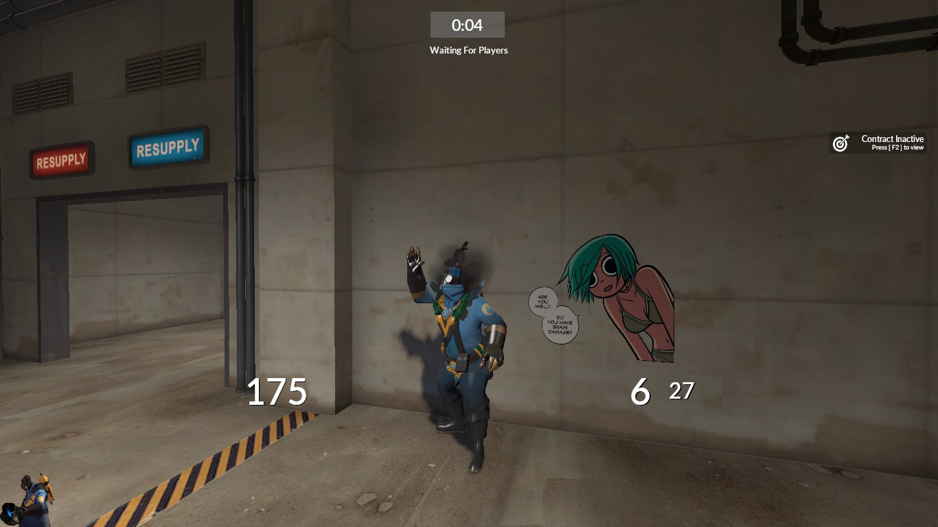 Do You Have Brain Damage Team Fortress Sprays