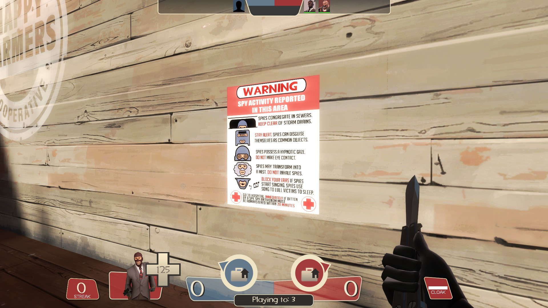 Spy Warning Sprays Team Fortress Sprays