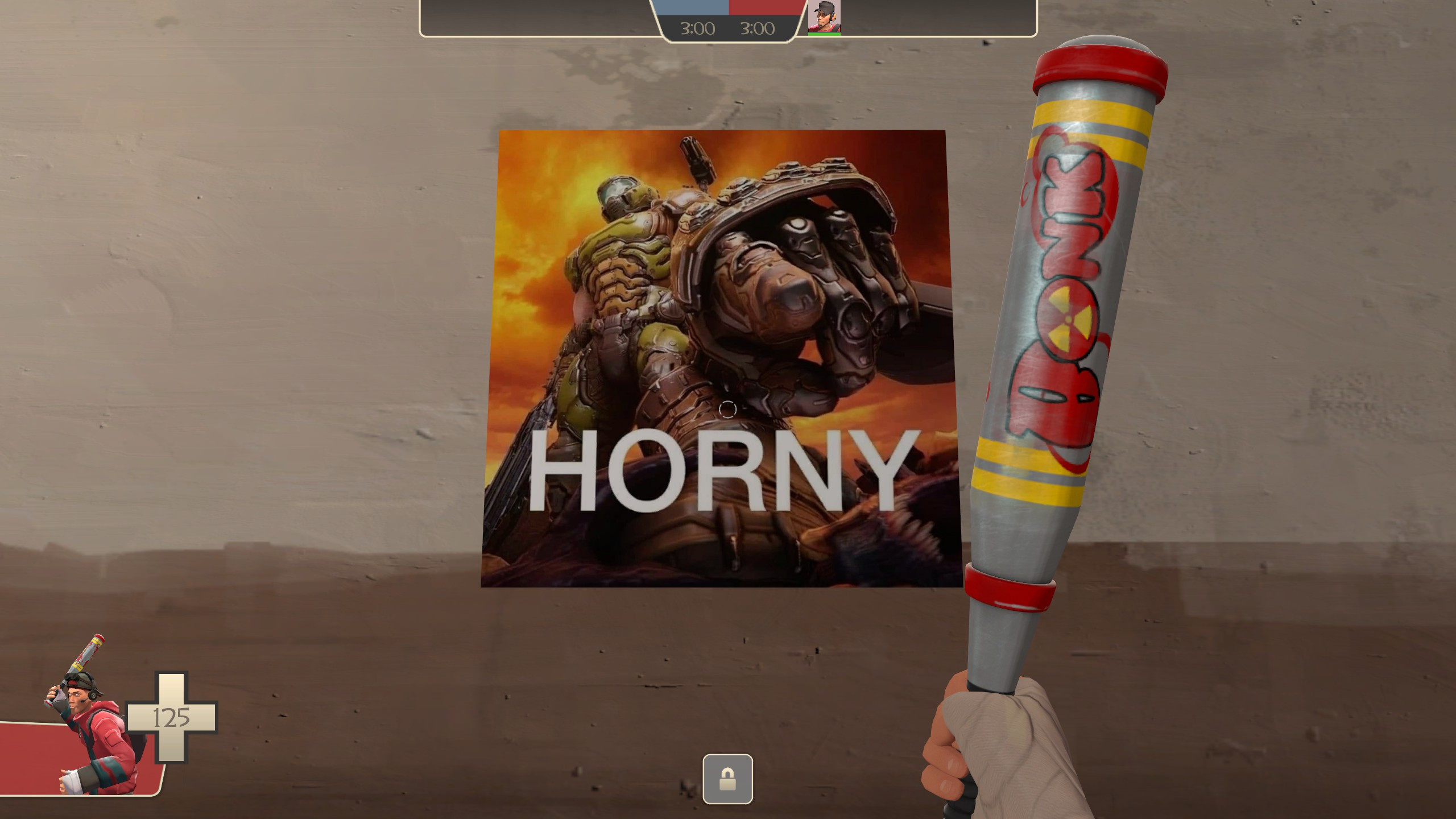 NO HORNY DOOM Team Fortress 2 Sprays