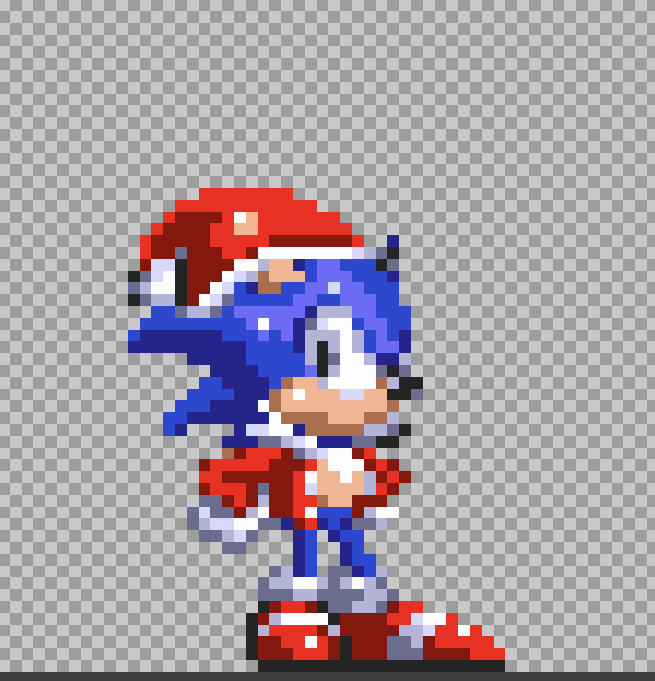 Sonic Christmas Blast Re Spirited Sonic A I R Works In Progress