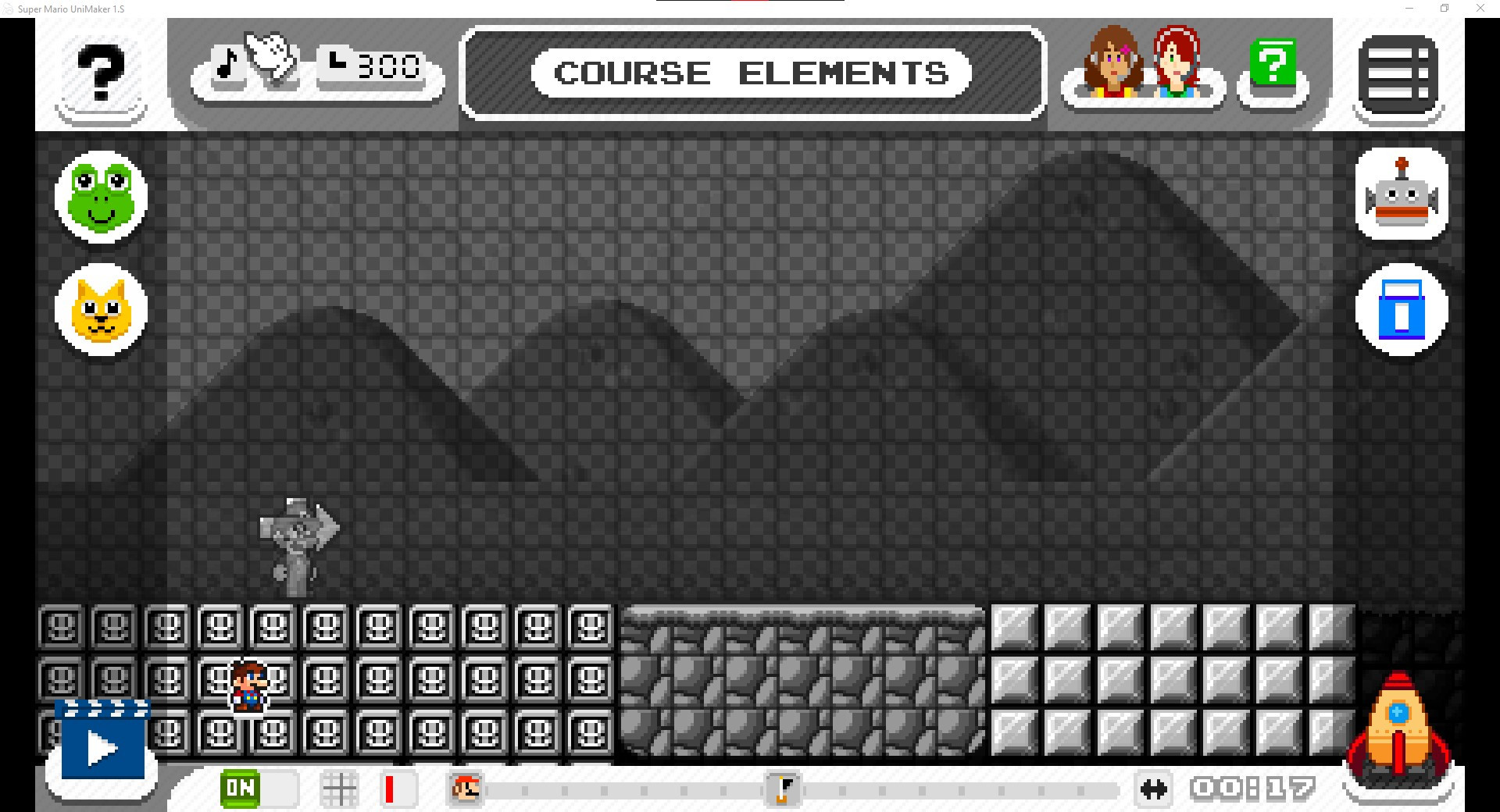 Mario S Dream Land Level Style Super Mario Unimaker Works In Progress