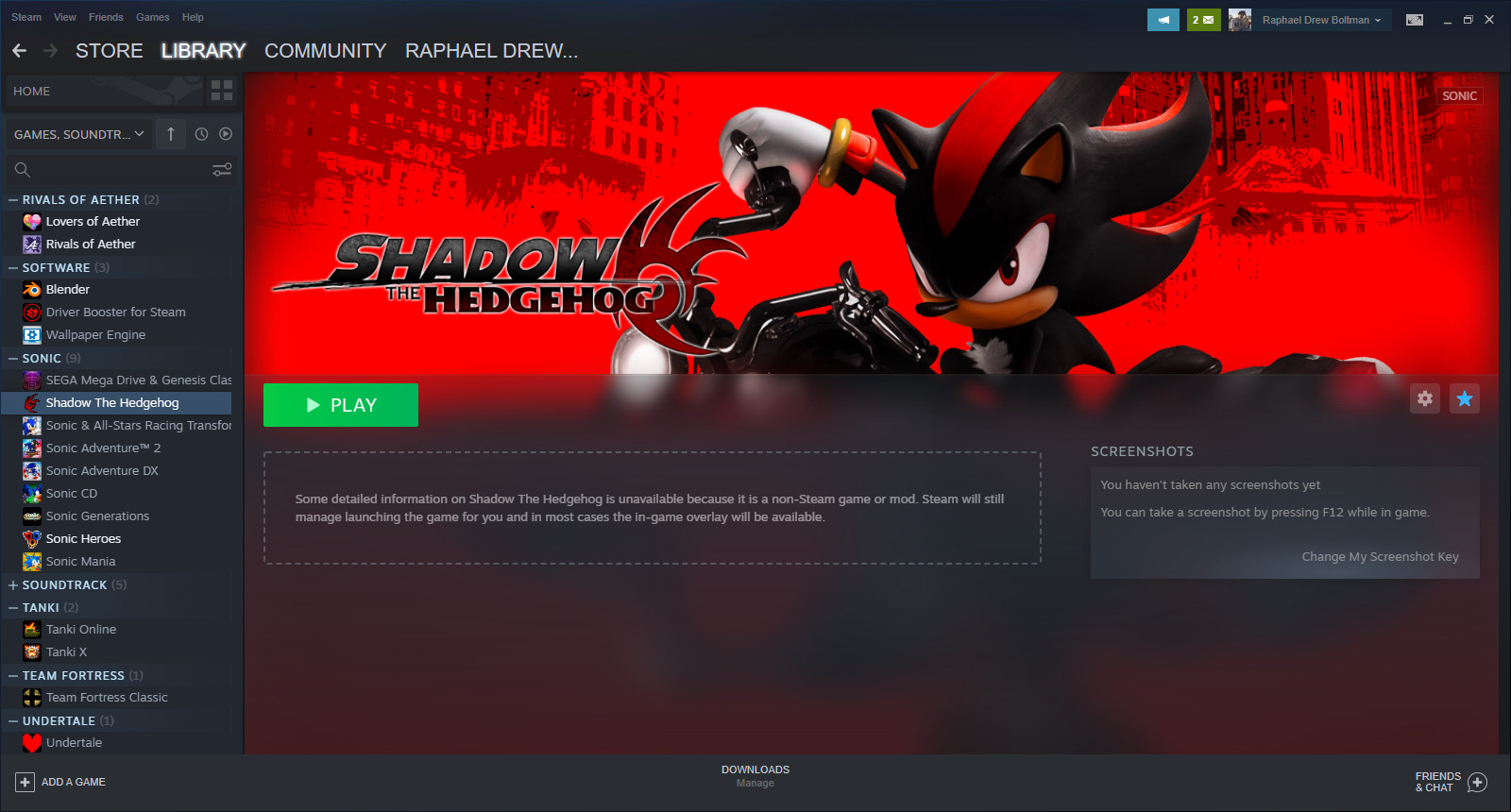 Shadow the Hedgehog: Russian Version (GC Port) [Shadow The