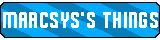 Marcsys Things banner