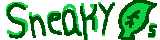 Sneaky Leaves Flag