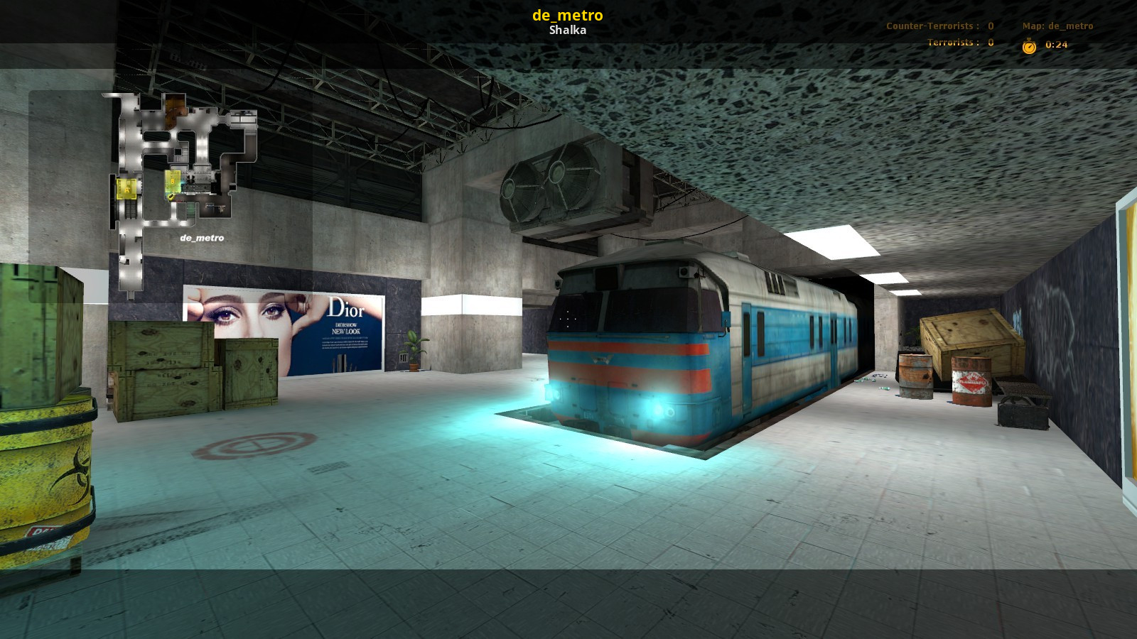 Mtr russian metro addon. Counter Strike source метро. Карта CS_Metro. КС 1.6 метро. De Metro карта КС.