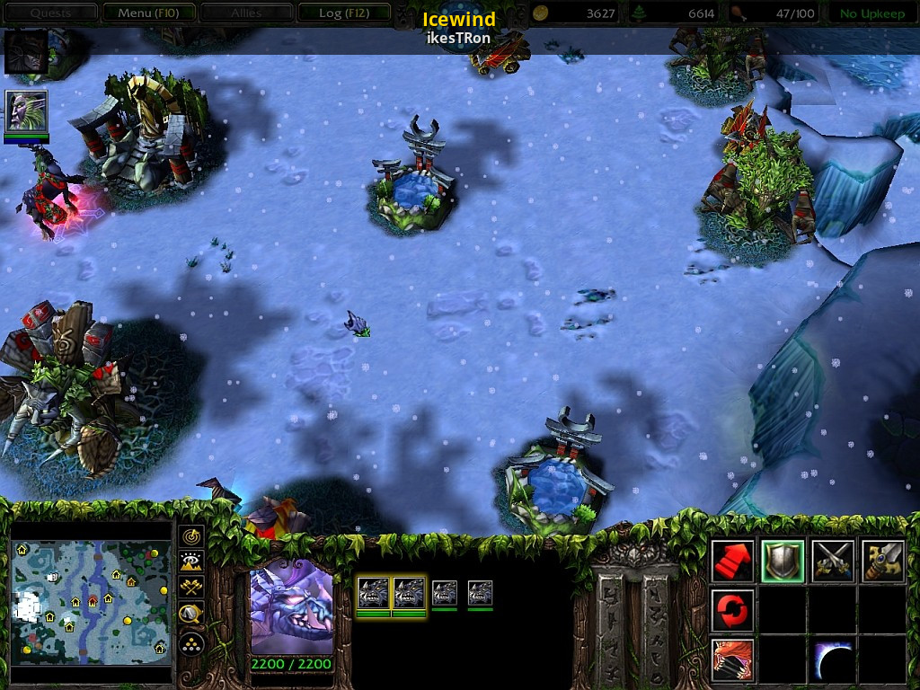 Warcraft 3 frozen throne карта world of warcraft